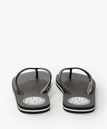 Rip Curl Icon Open Toe Boys Jandal - Black